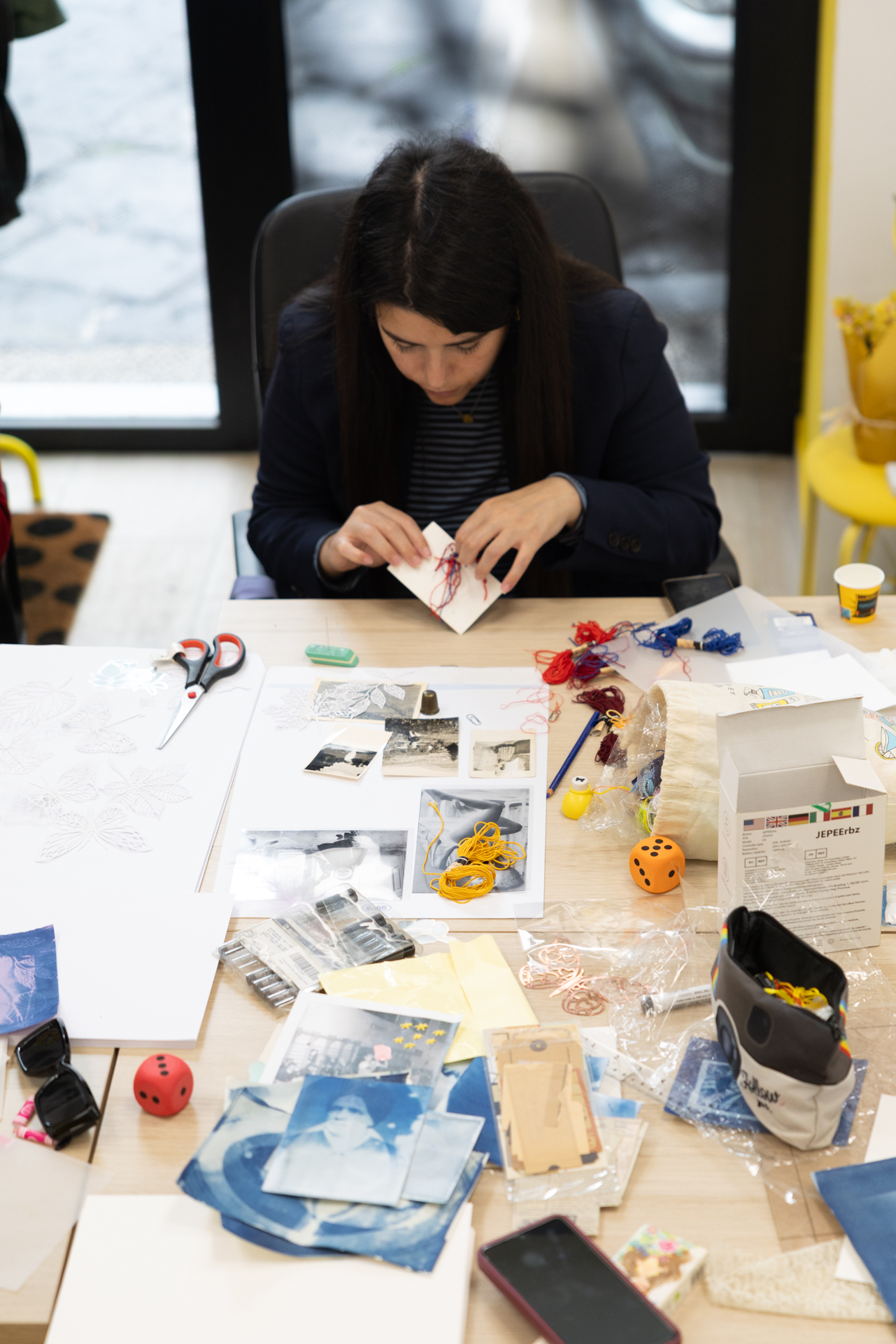 Foto dal laboratorio di Valeria Sironi