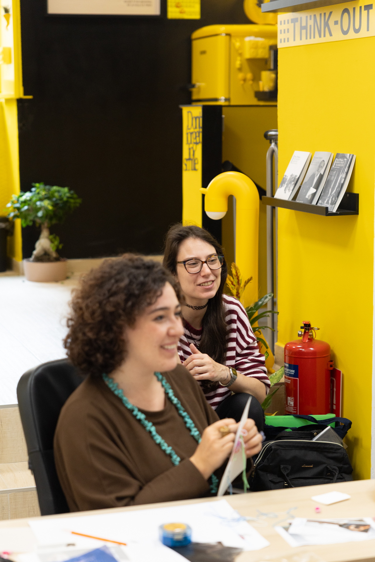 Foto dal laboratorio di Valeria Sironi
